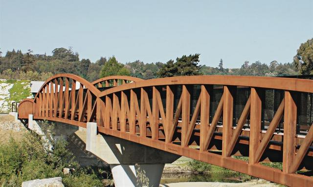 Modified Bowstring Truss Pedestrian Bridge