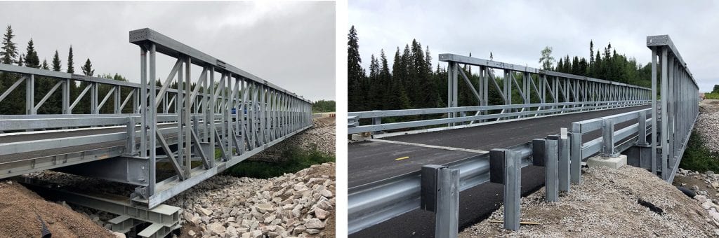Chin River and South Floodwood River replacement bridges on Highway 652