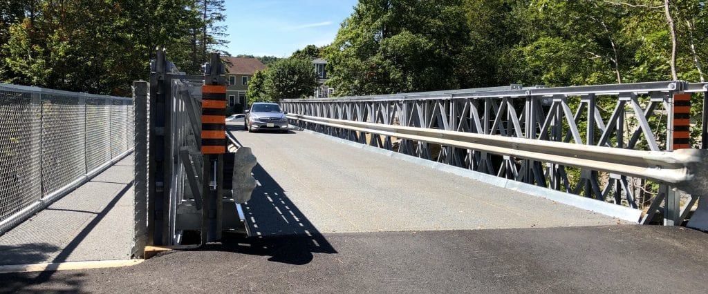 Algonquin Modular Panel Bridge over Halifax rail-cut