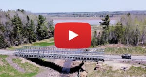 Algonquin Modular Panel Bridge, Stoney Creek, NB