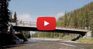 Prefabricated Vehicular Girder Bridge, Waiparous Creek, Alberta