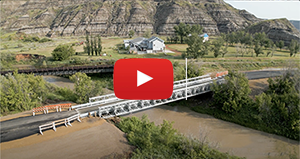 Algonquin Modular Panel Bridge, Wayne, AB